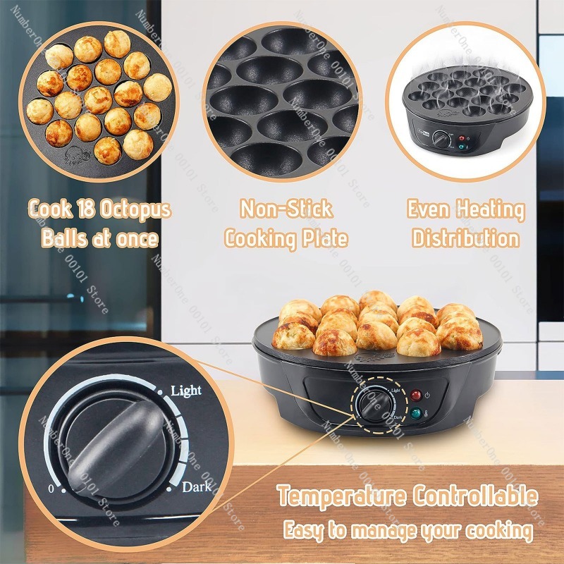 Hot Selling Octopus Ball Maker - Takoyaki Grill Plate ulasan dan harga