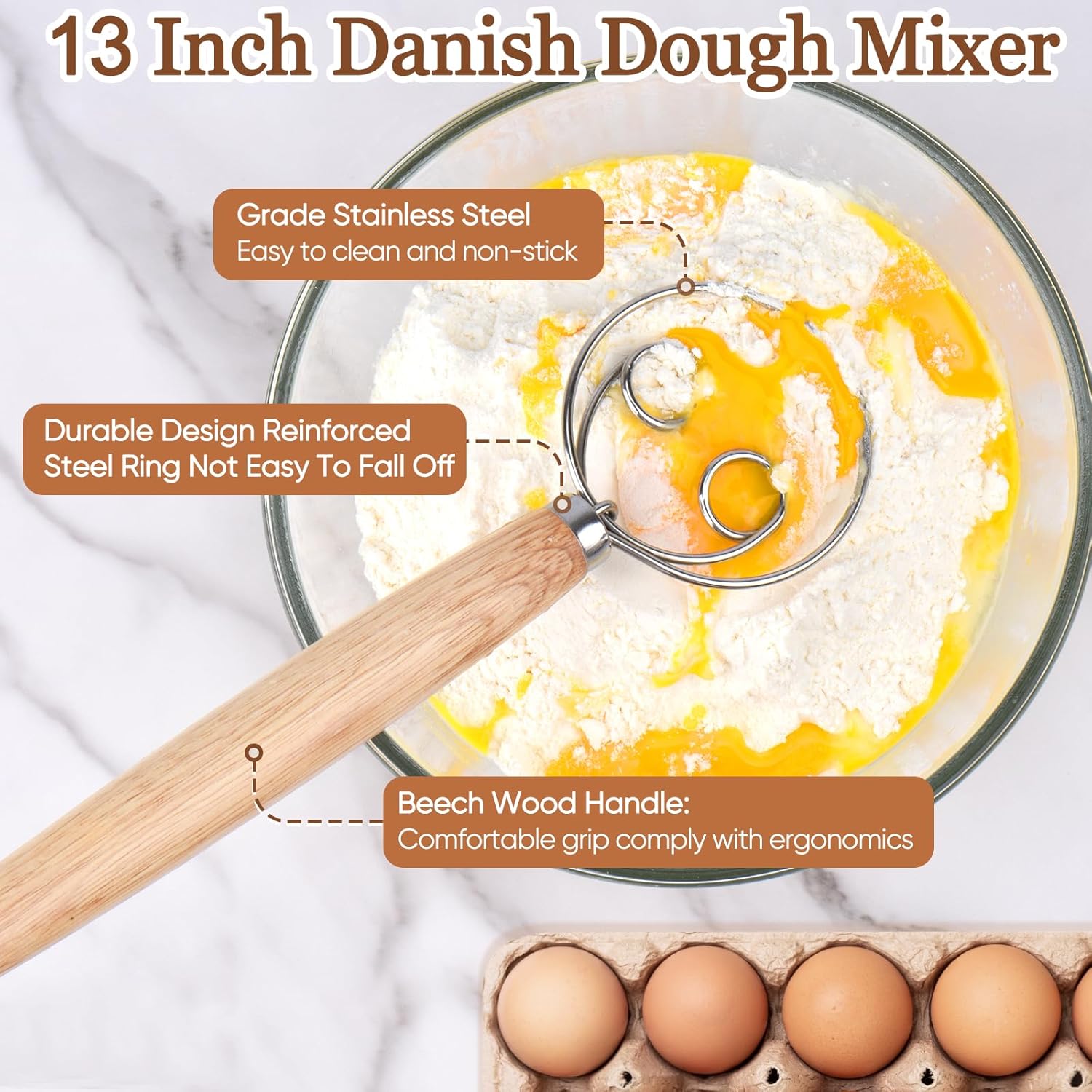 Sourdough Bread Baking Supplie - Danish Pancake Pan ulasan dan harga