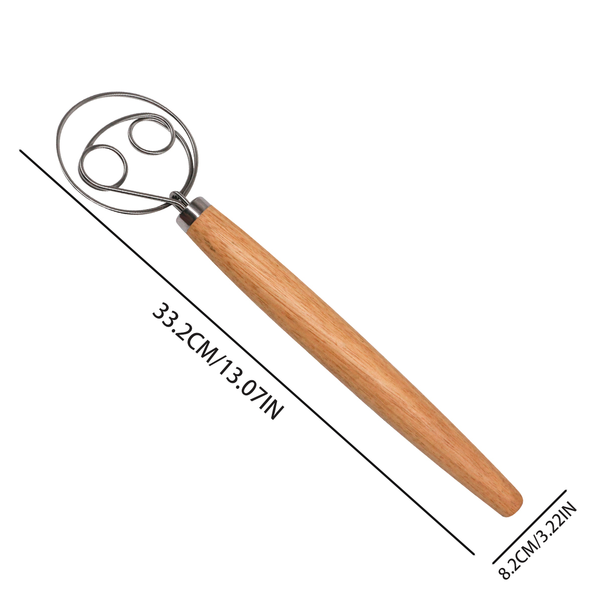 13-Inch Oak Handle Danish Doug - Danish Pancake Pan ulasan dan harga