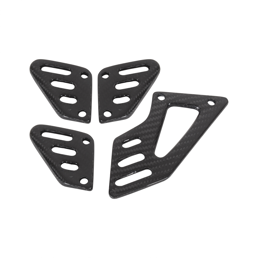 4PCS Carbon Fiber Motorcycle H - Crepe Pan Carbon ulasan dan harga