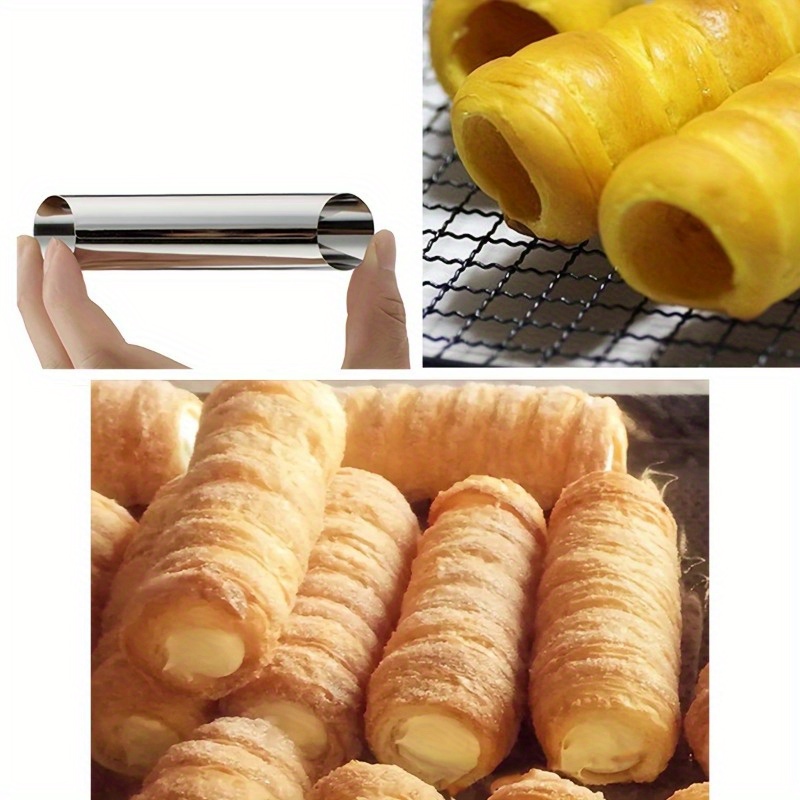 Cannoli Tubes Stainless Steel  - Danish Pancake Pan ulasan dan harga