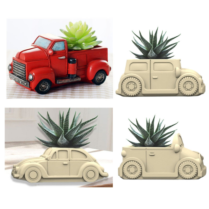 3D Car succulent plant flowerp - Potsticker Mold ulasan dan harga